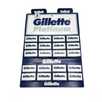 Lames Gillette Platinum à double tranchant 100