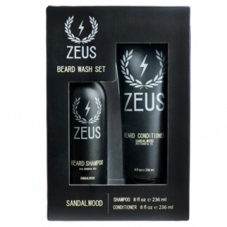 Sandalwood Beard Wash Set Zeus