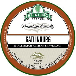 Gatlinburg Savon à Raser 170 ml - Stirling