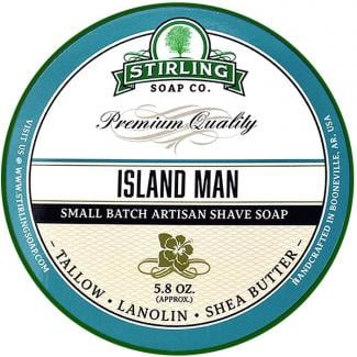 Island Man Savon à Raser 170 ml - Stirling