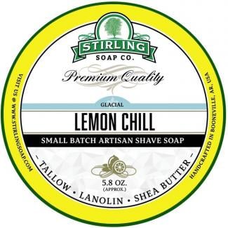 Lemon Chill Shaving Soap 170 ml - Stirling