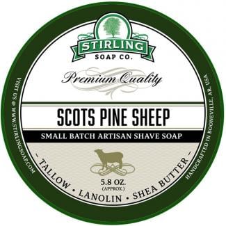 Scots Pine Sheep Savon à Raser 170 ml - Stirling