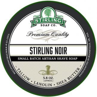 Stirling Noir Savon à Raser 170 ml - Stirling