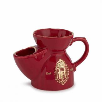 Truefitt & Hill mug de rasage en céramique rouge