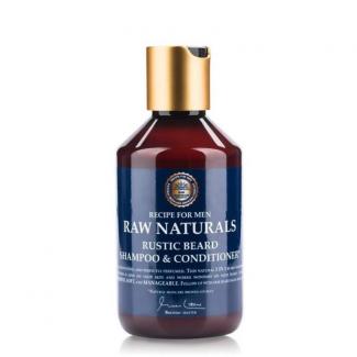 Shampoo & Conditioner pour barbe rustique 250ml - Raw Naturals