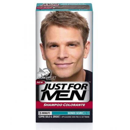 Coloration cheveux & shampoing Blond Foncé - Just For Men