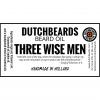 Huile à barbe Three Wise Men 10 ml - Dutchbeards